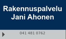 Rakennuspalvelu Jani Ahonen logo